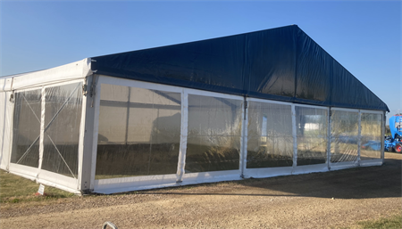 Transparent sida till evenemangstält  5x3m